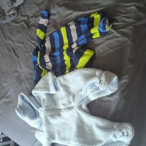 Two winter sleepers 6-9 and 6 month, Carter's brand